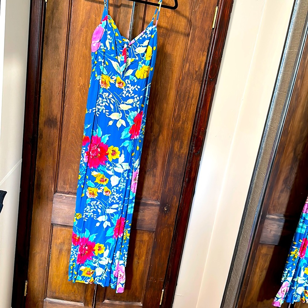 Womens Floral Maxi Dress
